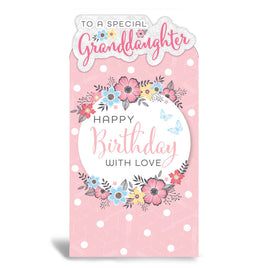 Grandaughter Birthday Card