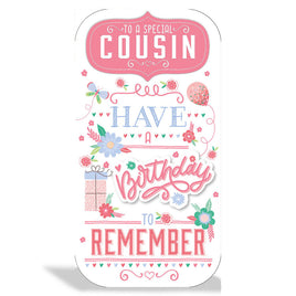 Cousin Birthday Card